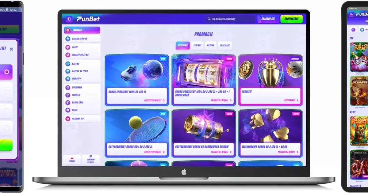 ZACZNIJ TERAZ - aplikacja Funbet - FunBet | 1